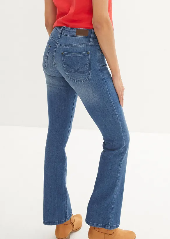 Bootcut-jeans Mid Waist, Stretch, bonprix