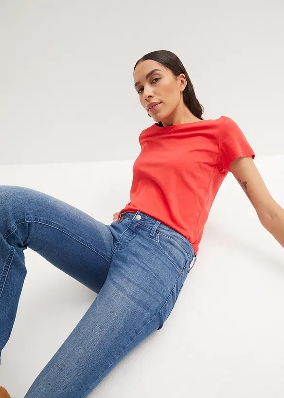 Bootcut-jeans Mid Waist, Stretch, bonprix