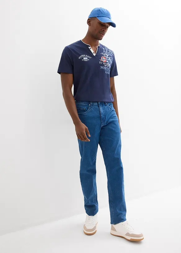 Kortermet bestefartr&oslash;ye i 100% &oslash;kologisk bomull, bonprix