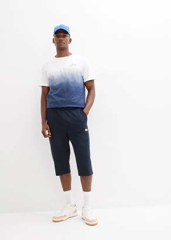 T-skjorte i 100% bomull, Slim Fit, bonprix