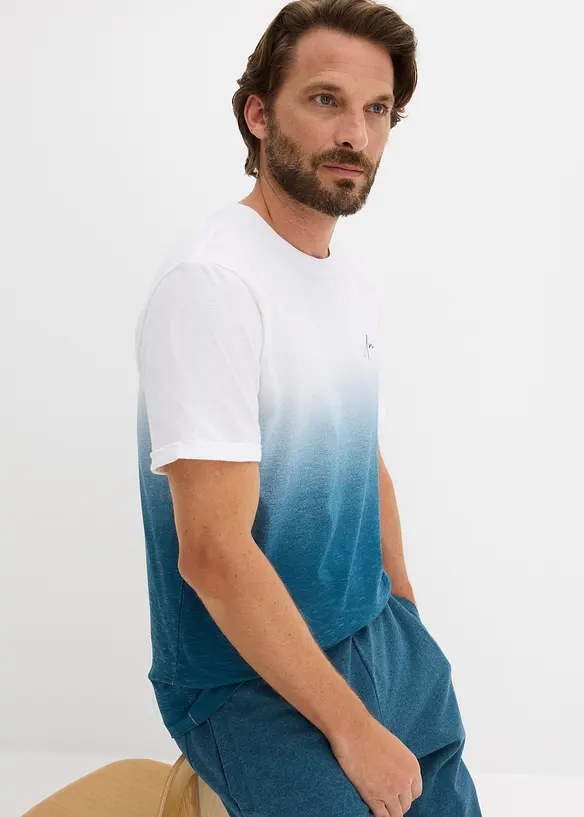 T-skjorte i 100% bomull, Slim fit, bonprix