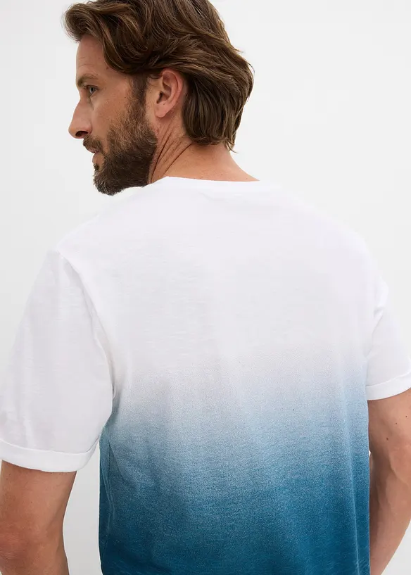 T-skjorte i 100% bomull, Slim fit, bonprix