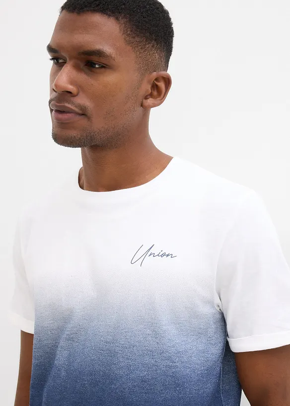 T-skjorte i 100% bomull, Slim Fit, bonprix