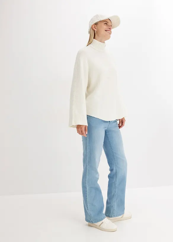 Straight-jeans High Waist, Stretch, bonprix