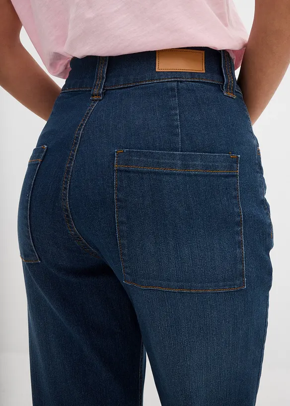 Straight-jeans High Waist, Stretch, bonprix