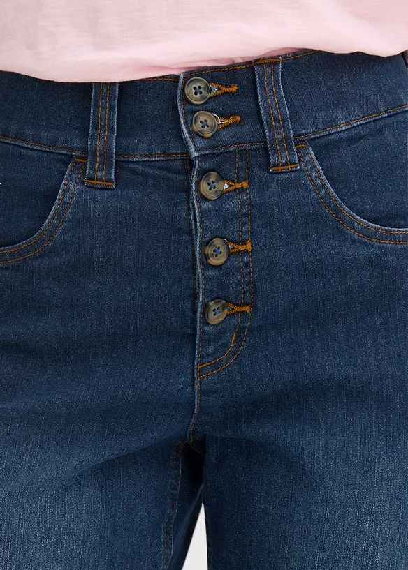 Straight-jeans High Waist, Stretch, bonprix