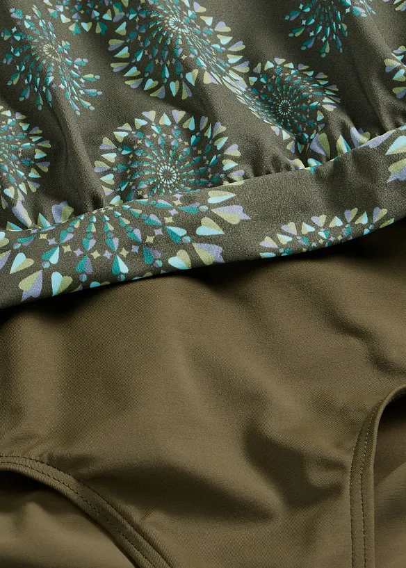 Oversized tankini med brede skulderb&aring;nd, bonprix