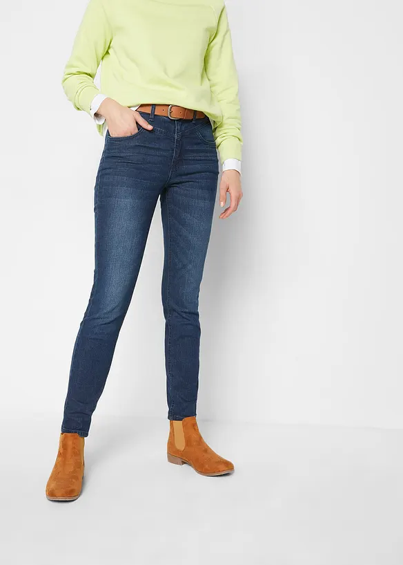 Skinny-jeans High Waist, cropped, bonprix