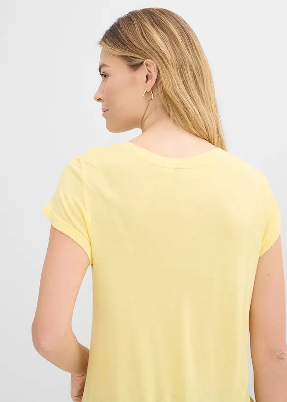 T-skjorte i myk viskose, bonprix