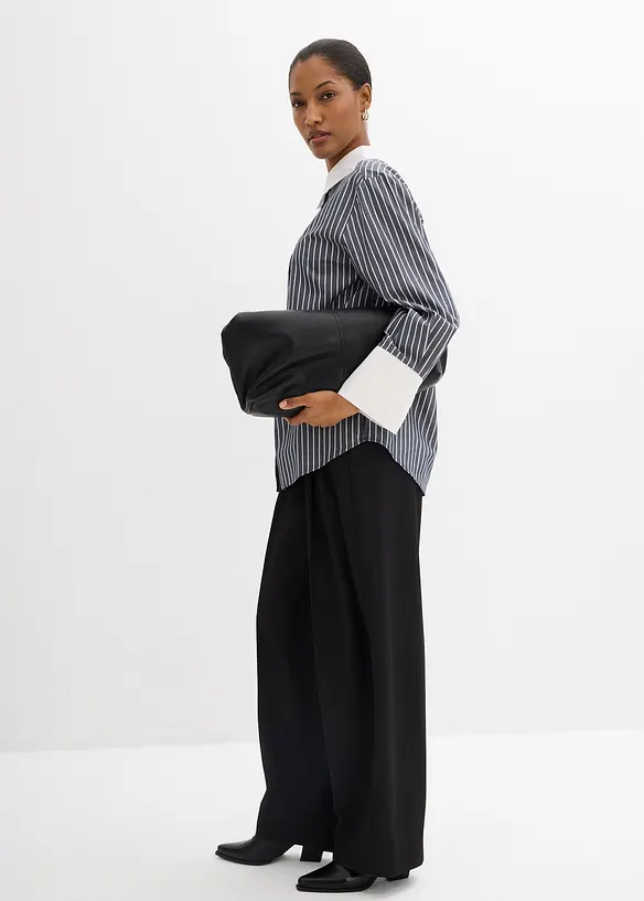 Oversized skjorte i 100% bomull, bonprix