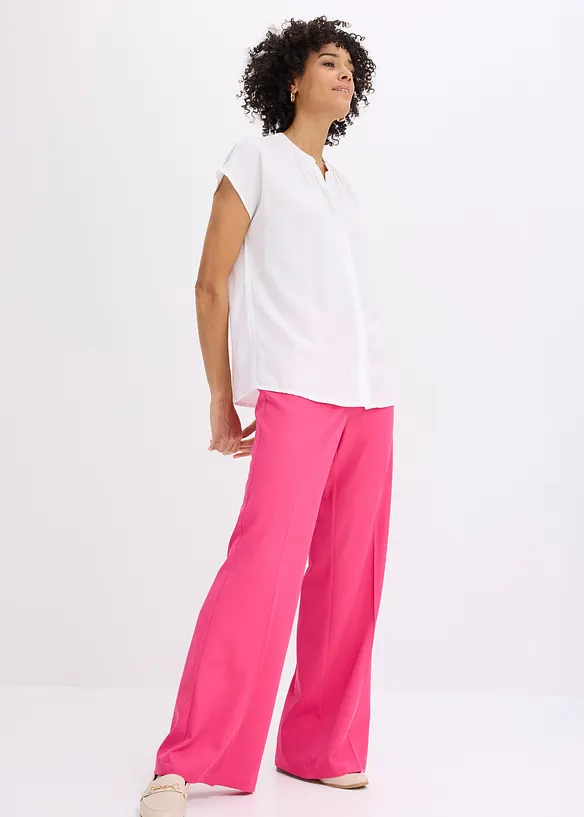 Vid bukse med komfortlinning, bonprix