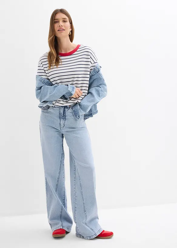 T-skjorte i 100% &oslash;kologisk bomull, bonprix