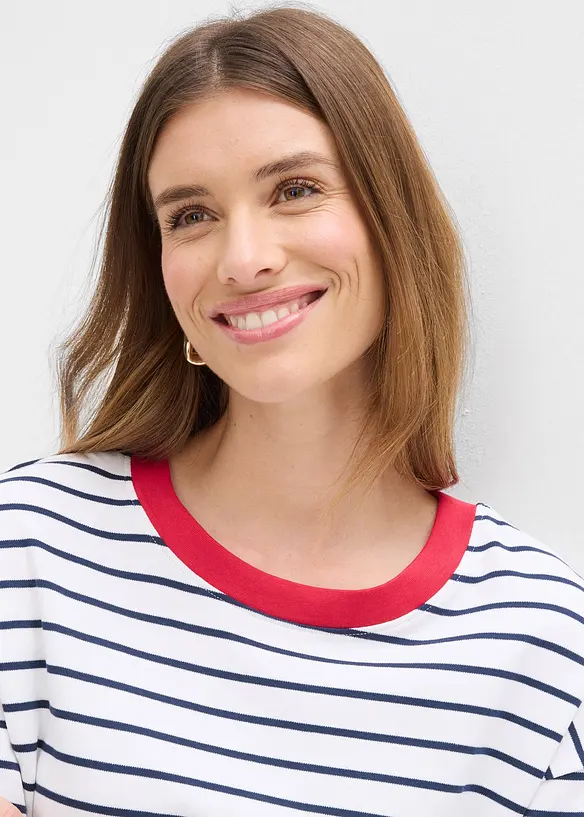 T-skjorte i 100% &oslash;kologisk bomull, bonprix