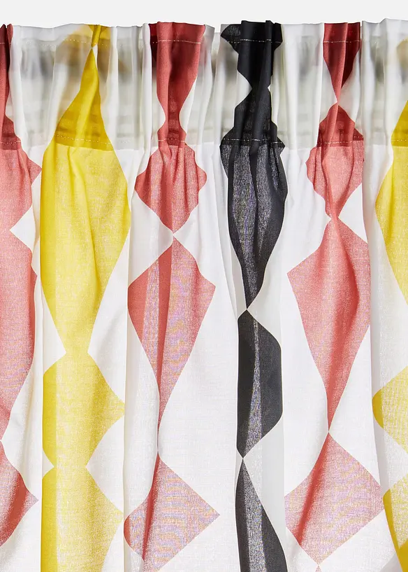 Gardin i resirkulert polyester (1-pack), bonprix