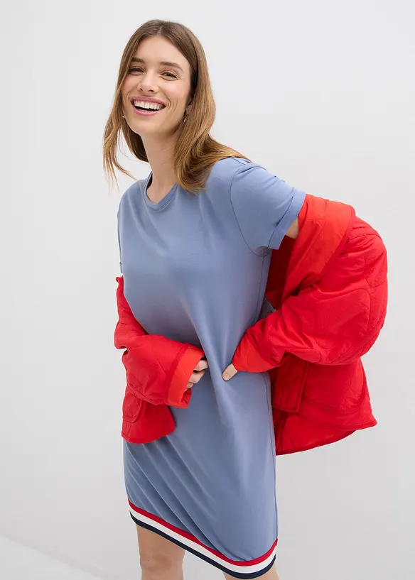 Jerseykjole i myk viskosemiks, bonprix