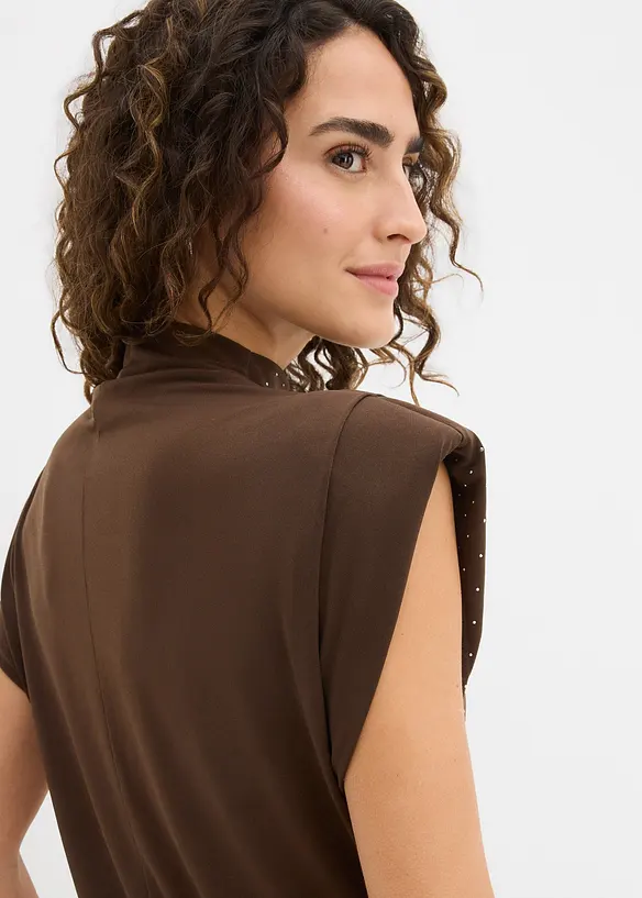 Topp med glitterstener, bonprix