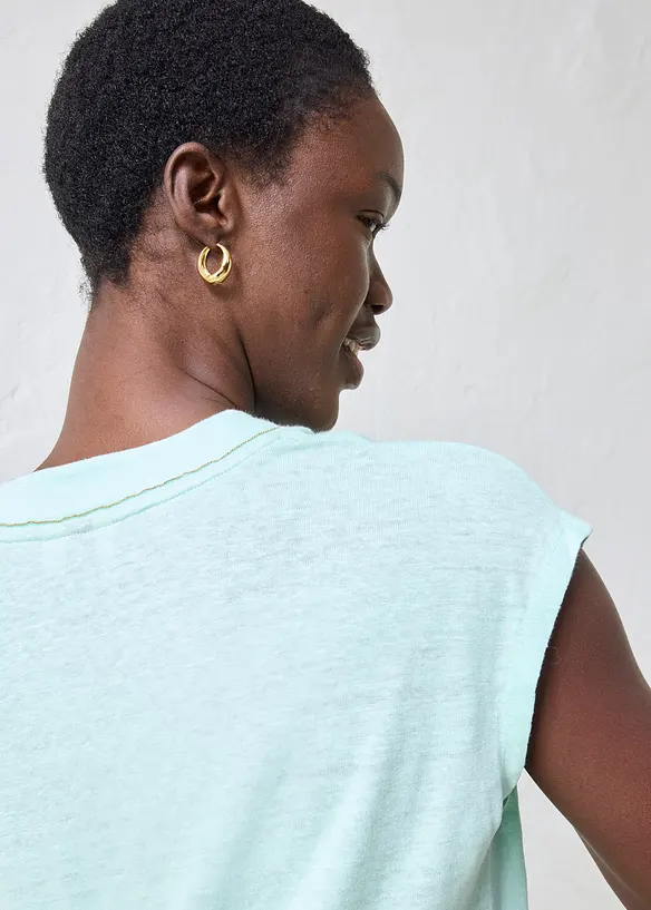 T-skjorte i lin, bonprix