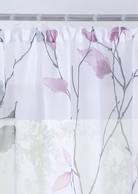 Gardin i lett voile (1-pack), bonprix