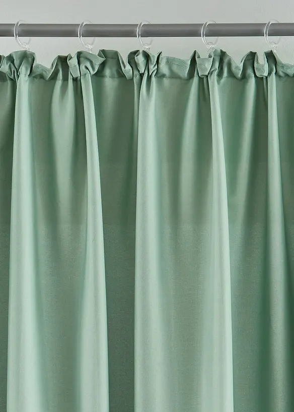 Gardin i mikrofiber (2-pack), bonprix