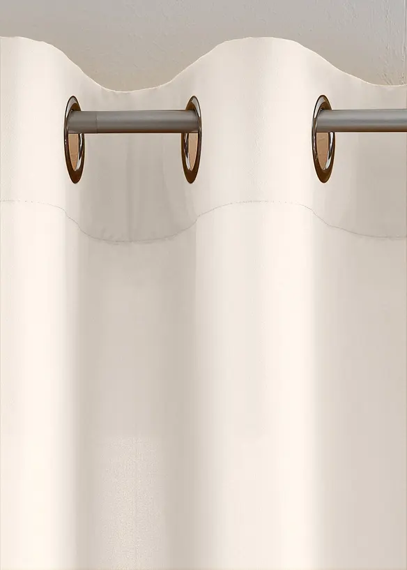 Gardin i mikrofiber (2-pack), bonprix