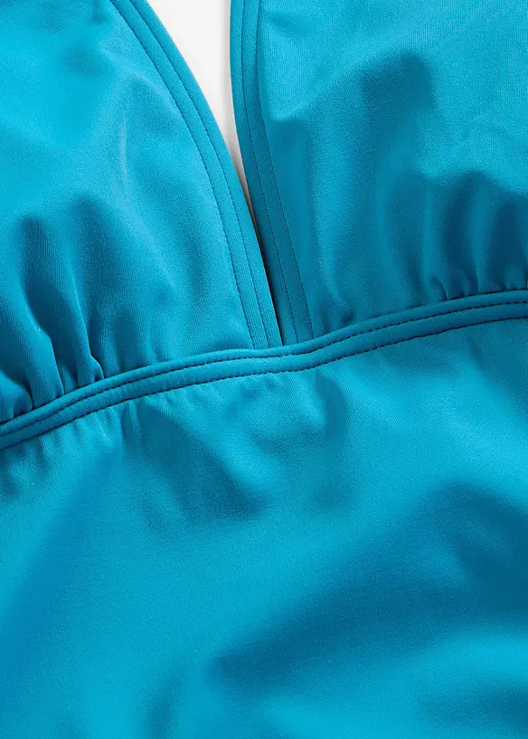 Halterneck-badedrakt med dyp V-hals, bonprix