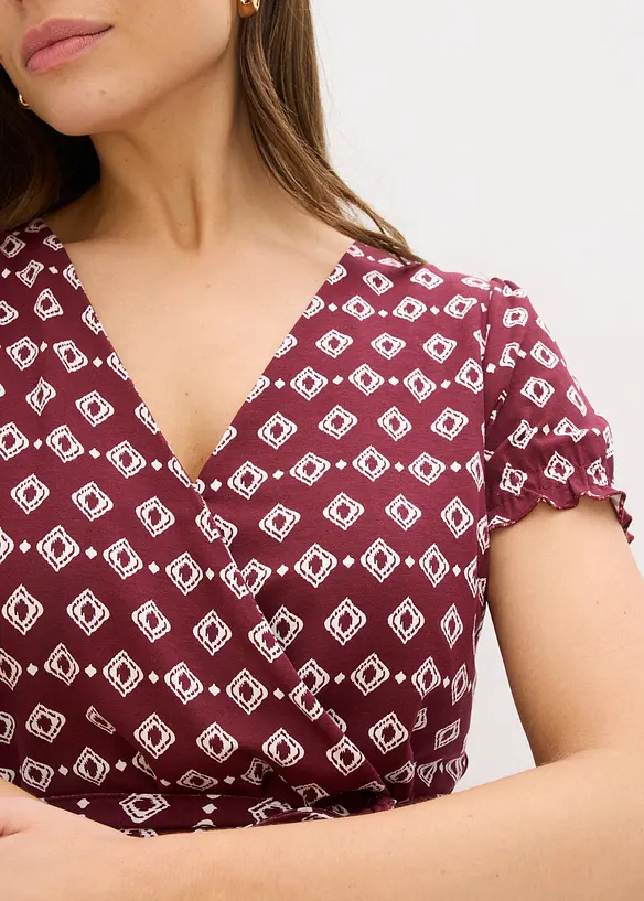 Jerseykjole i viskosemiks, bonprix