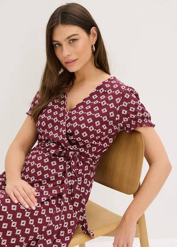 Jerseykjole i viskosemiks, bonprix