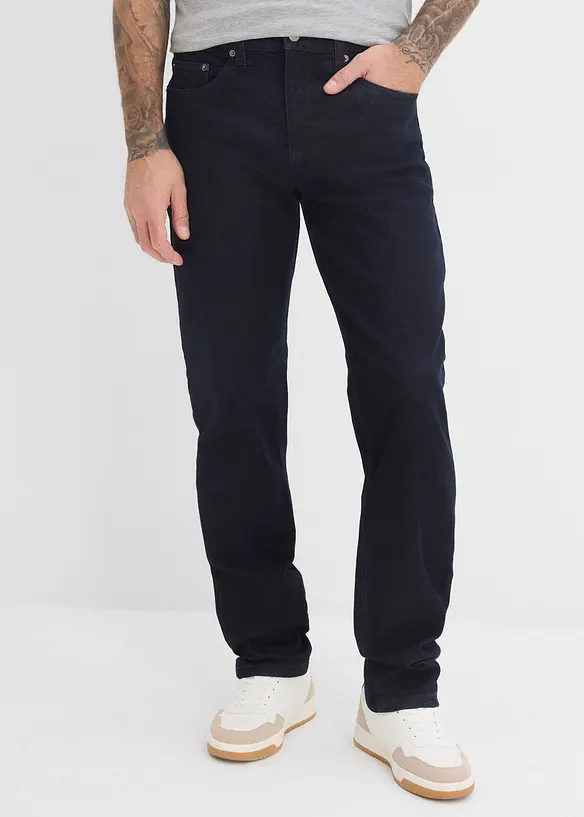 Classic fit stretchjeans, Tapered, bonprix