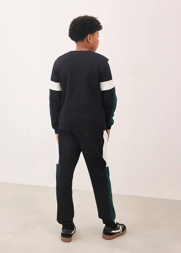 Joggedress i 100% &oslash;kologisk bomull, bonprix