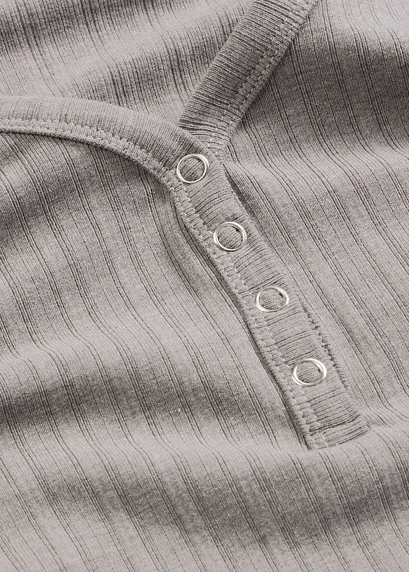 Kosedress i ribbet materiale med viskose, bonprix