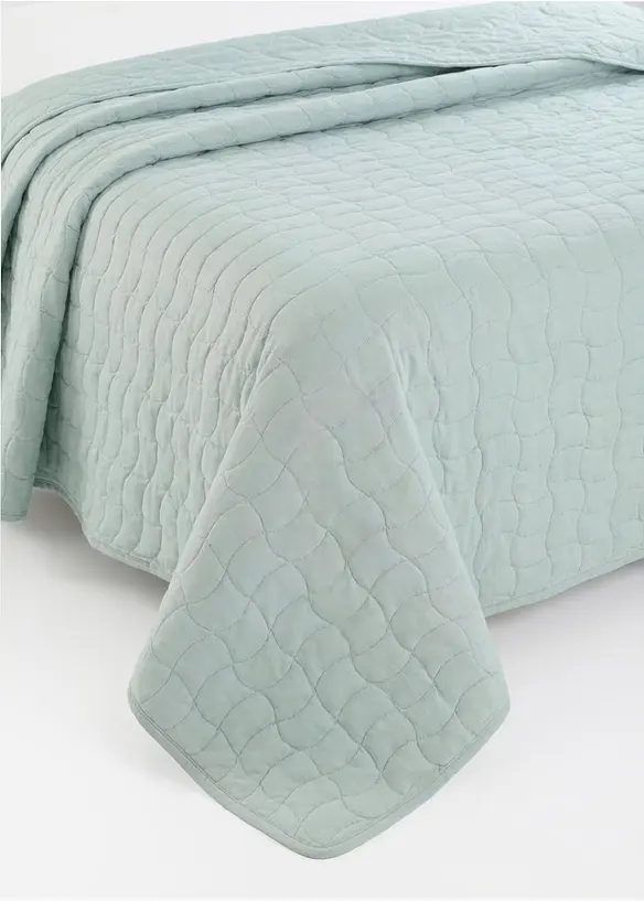 Sengeteppe med moderne stikninger, bonprix