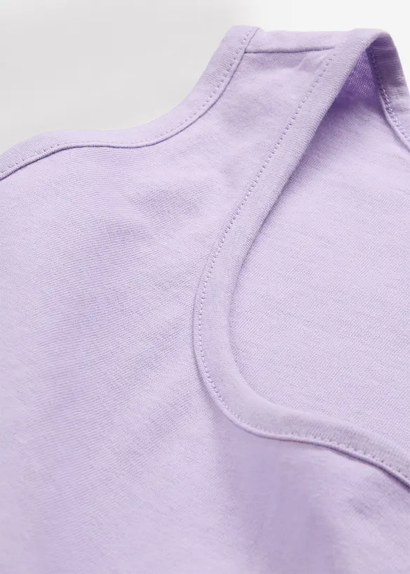 Lang topp i 100% bomull (5-pack), bonprix