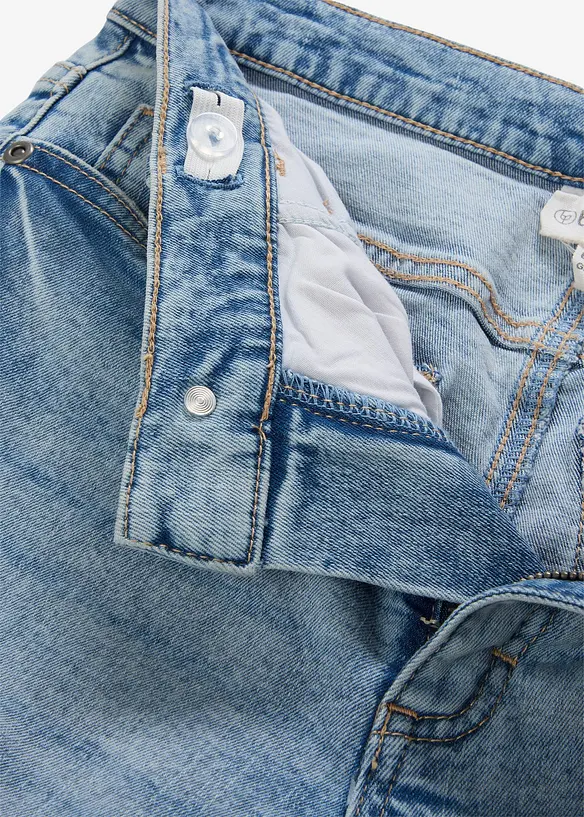 Straight-jeans Mid Waist, cropped, bonprix