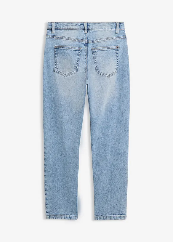 Straight-jeans Mid Waist, cropped, bonprix