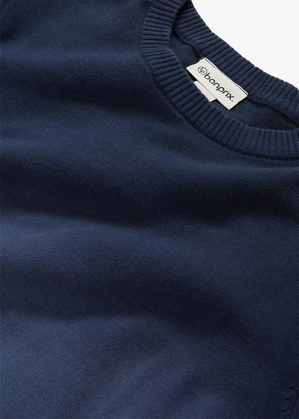 Finstrikket genser med fargegradering, bonprix