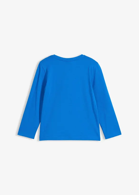 Langermet shirt i 100% &oslash;kologisk bomull, bonprix