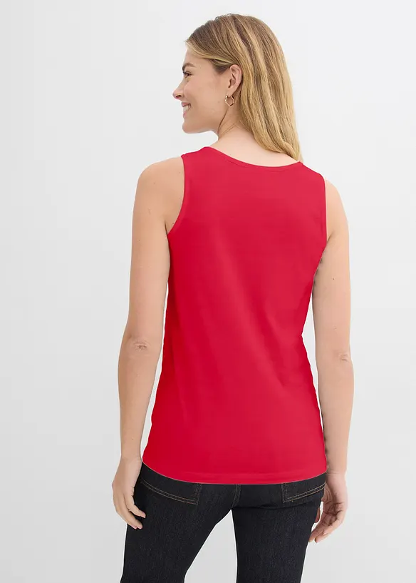 Lang topp i 100% bomull (5-pack), bonprix