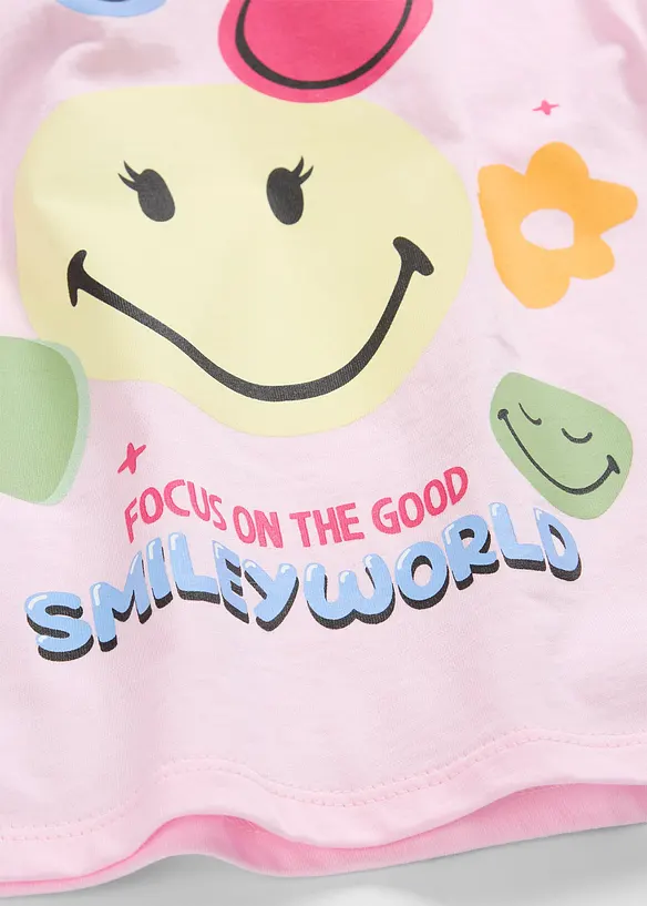 Smilefjes-T-skjorte i 100% bomull, SmileyWorld