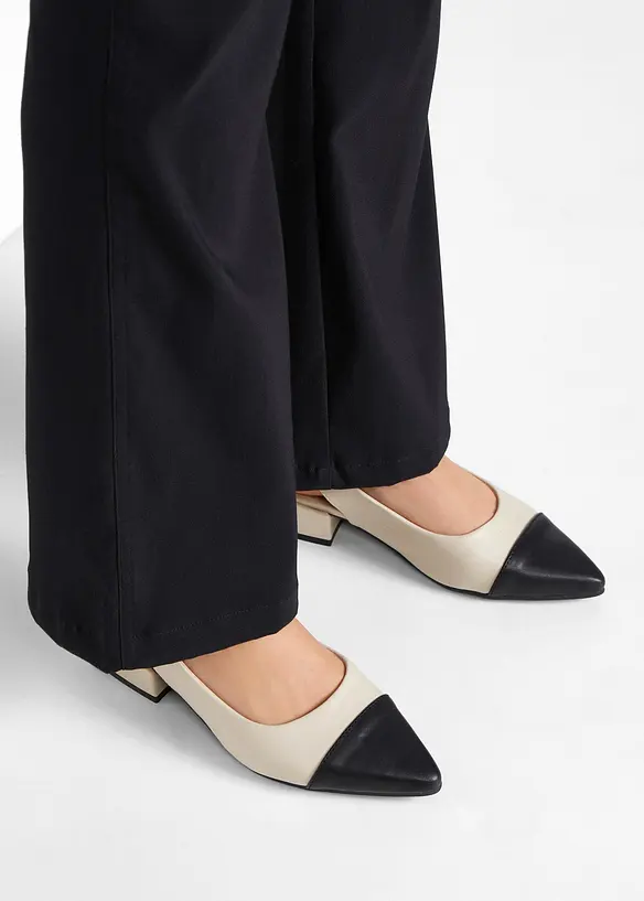 Slingbacks med flat h&aelig;l, bonprix