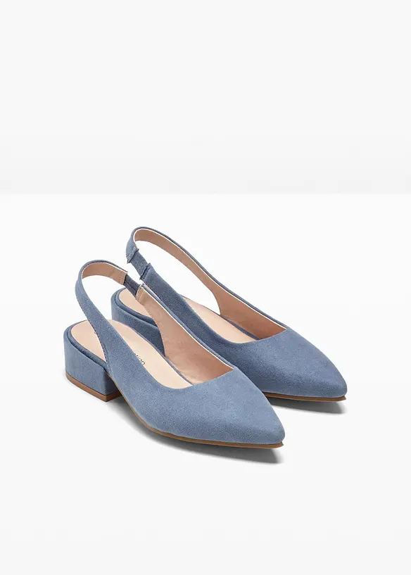Slingbacks med flat h&aelig;l, bonprix