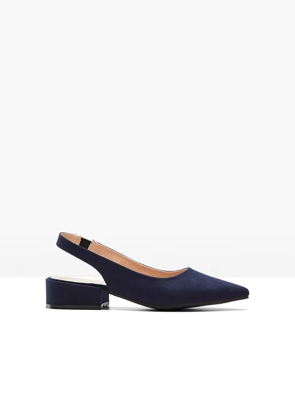 Slingbacks med flat h&aelig;l, bonprix