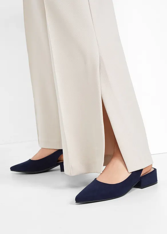 Slingbacks med flat h&aelig;l, bonprix