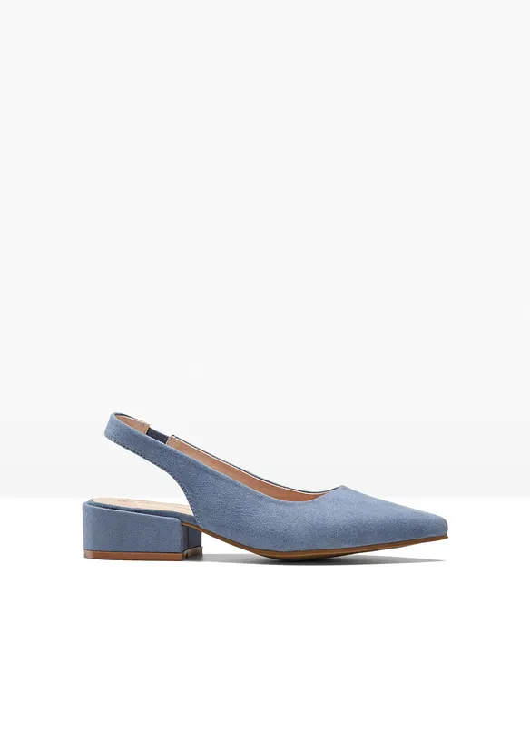 Slingbacks med flat h&aelig;l, bonprix