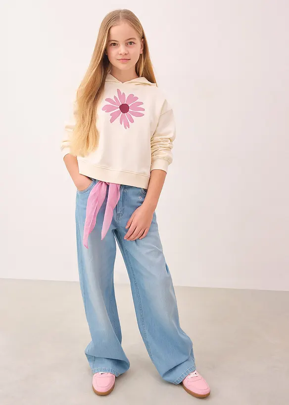 Hettegenser i 100% &oslash;kologisk bomull, bonprix