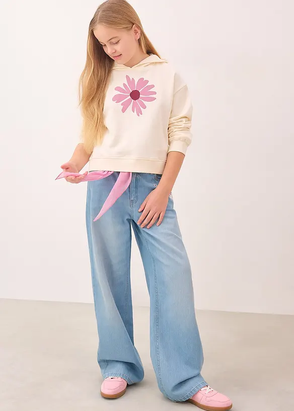 Hettegenser i 100% &oslash;kologisk bomull, bonprix