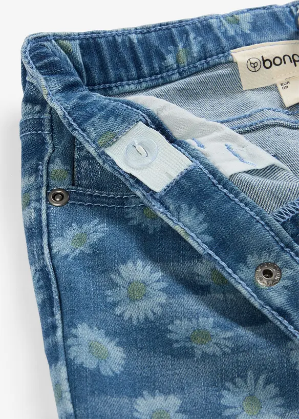 Ultra-Soft Slim-Fit-jeans Mid Waist, bonprix