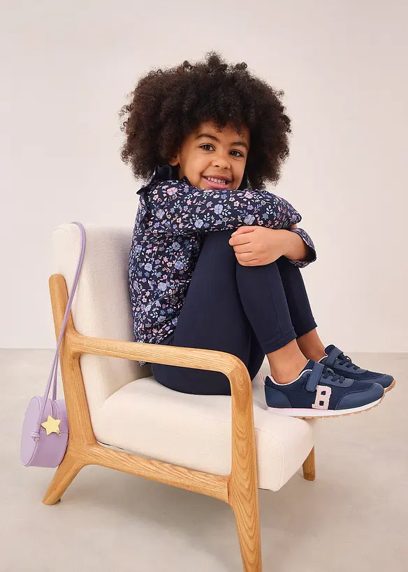 Leggings i &oslash;kologisk bomull med elastan (5-pack), bonprix