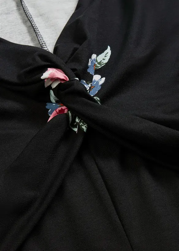 Jerseykjole i viskosemiks, bonprix