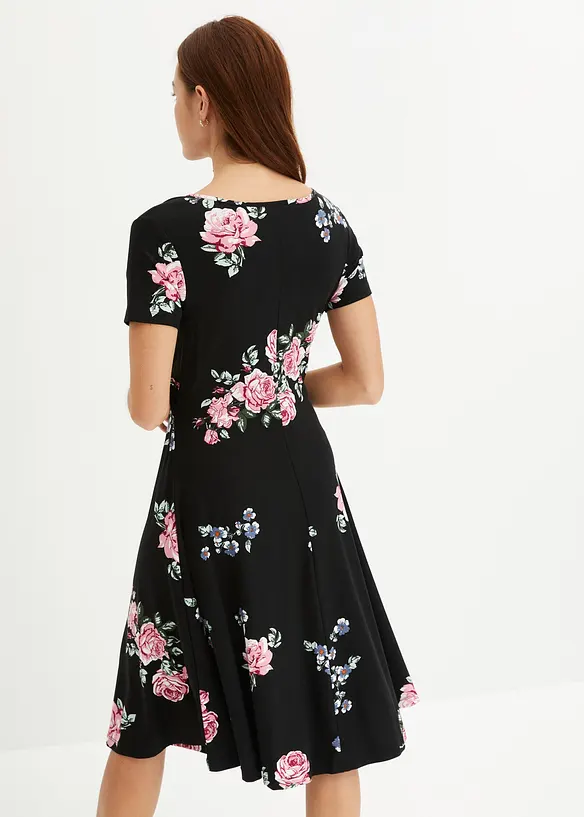 Jerseykjole i viskosemiks, bonprix