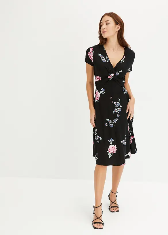 Jerseykjole i viskosemiks, bonprix